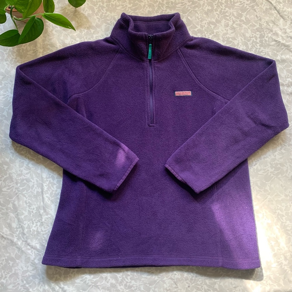 Vineyard Vines Harbor Fleece Quarter Zip